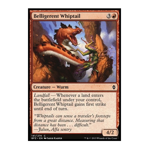 Belligerent Whiptail - BFZ