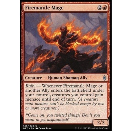 Firemantle Mage FOIL - BFZ