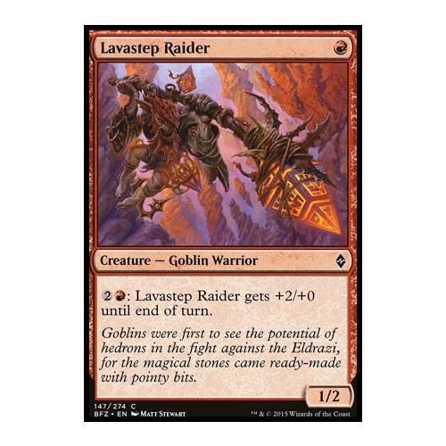 Lavastep Raider FOIL - BFZ
