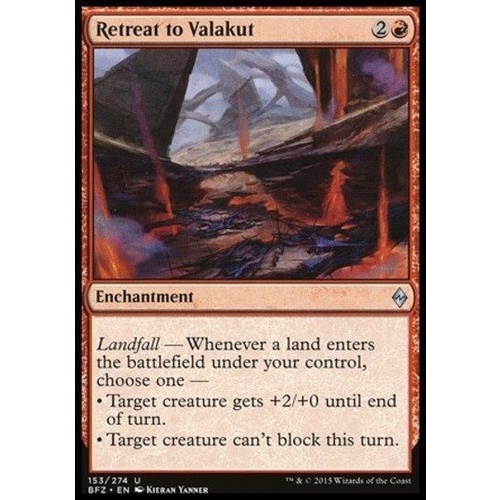 Retreat to Valakut FOIL - BFZ