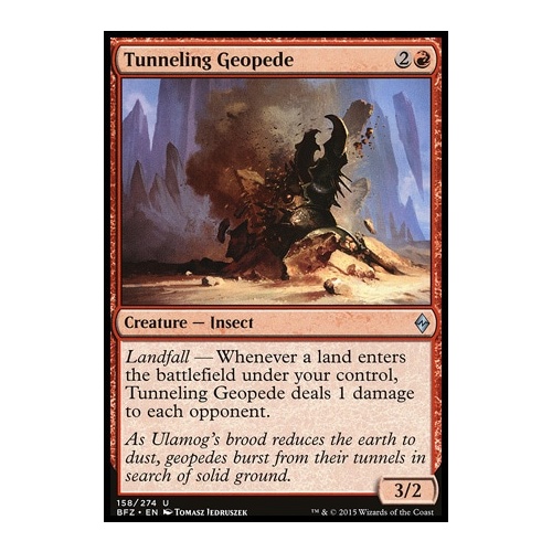 Tunneling Geopede - BFZ