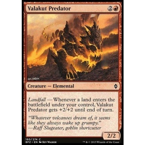 Valakut Predator FOIL - BFZ
