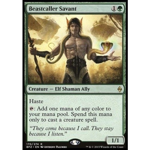 Beastcaller Savant FOIL - BFZ
