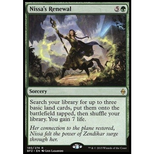 Nissa's Renewal - BFZ