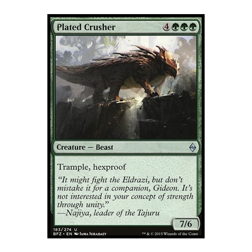 Plated Crusher - BFZ