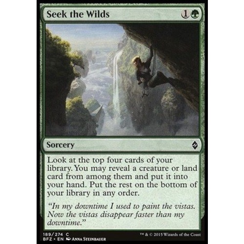 Seek the Wilds FOIL - BFZ