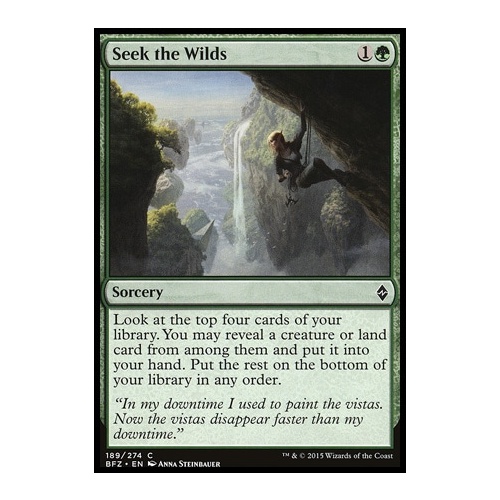 Seek the Wilds - BFZ