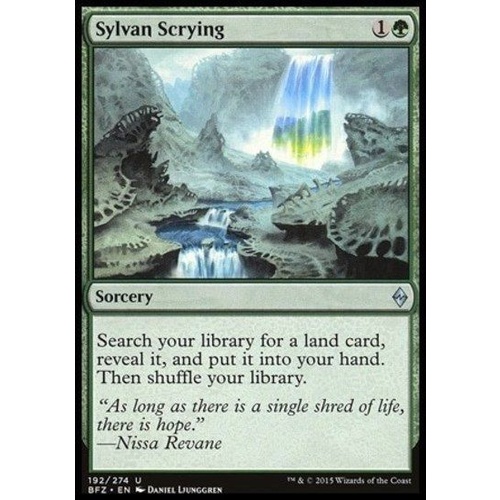 Sylvan Scrying FOIL - BFZ