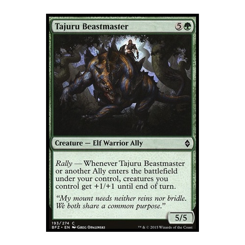 Tajuru Beastmaster - BFZ