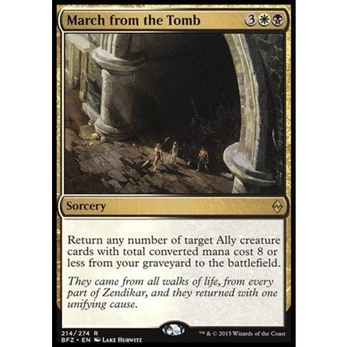 March from the Tomb FOIL - BFZ