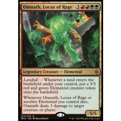 Omnath, Locus of Rage - BFZ