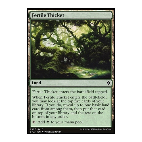 Fertile Thicket - BFZ