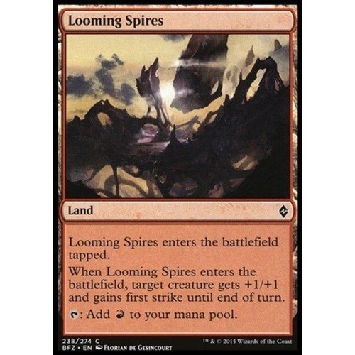 Looming Spires FOIL - BFZ
