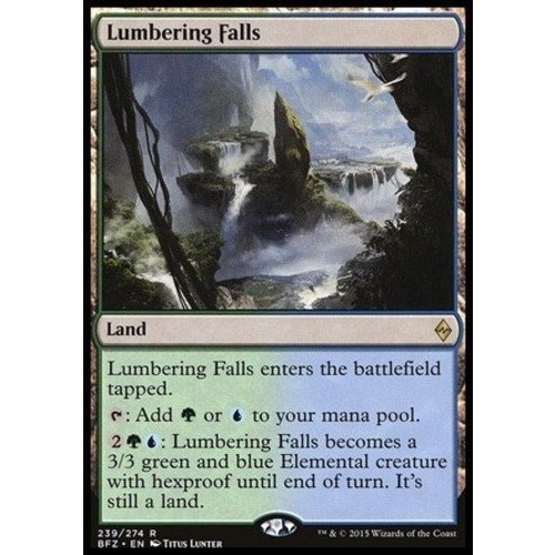 Lumbering Falls FOIL - BFZ