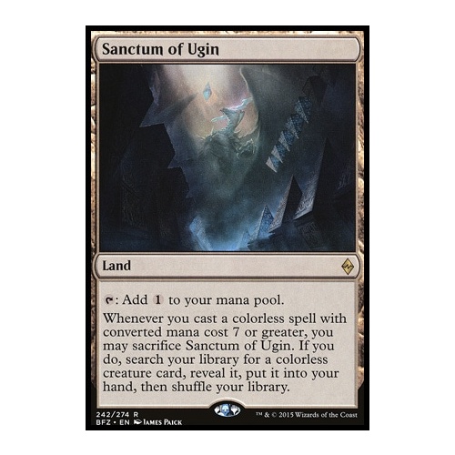 Sanctum of Ugin FOIL - BFZ