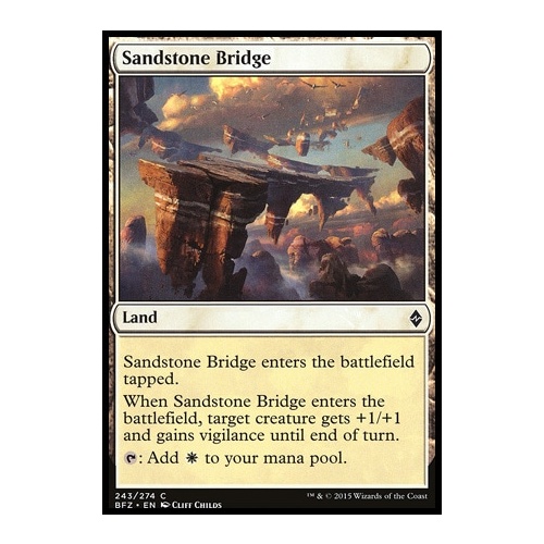 Sandstone Bridge - BFZ