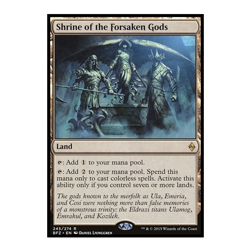 Shrine of the Forsaken Gods FOIL - BFZ
