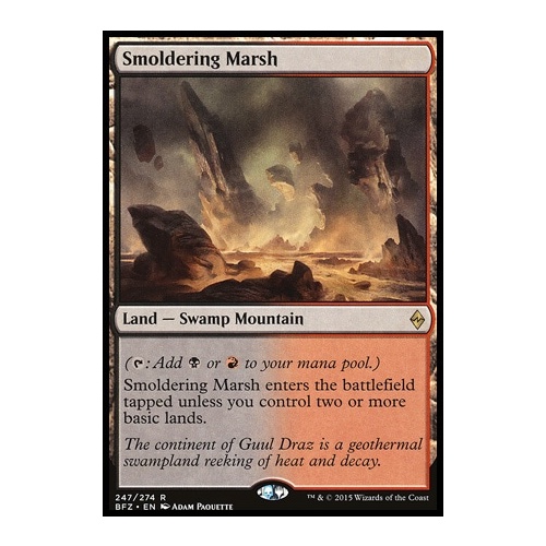Smoldering Marsh FOIL - BFZ