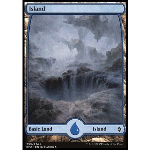 Island FOIL (259 - Full Art) - BFZ