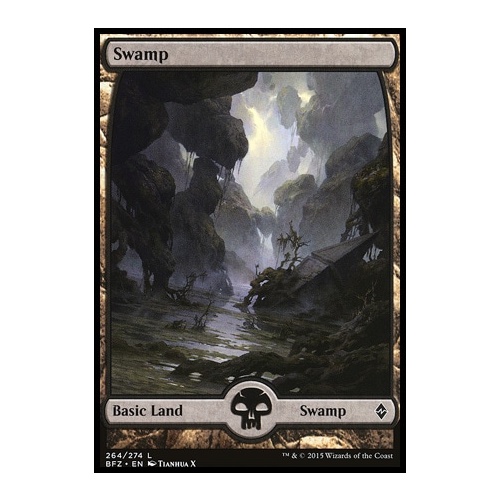Swamp FOIL (264 - Full Art) - BFZ