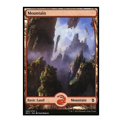 Mountain FOIL (266 - Full Art) - BFZ