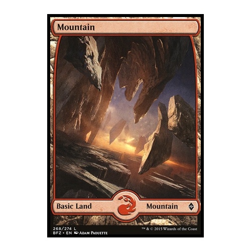 Mountain FOIL (268 - Full Art) - BFZ