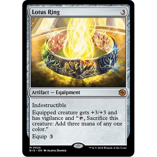 Lotus Ring - BIG