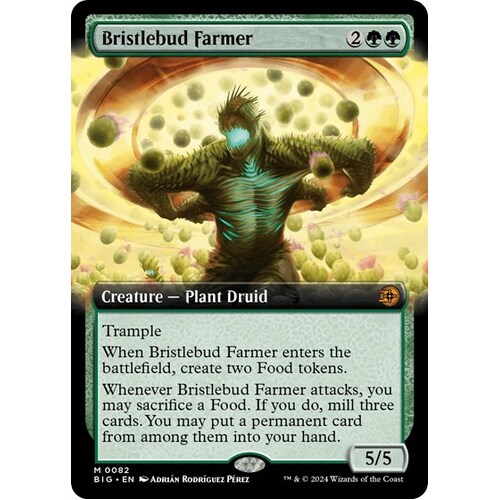 Bristlebud Farmer (Extended Art) - BIG