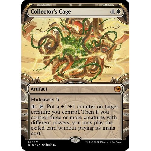 Collector's Cage (Showcase) FOIL - BIG