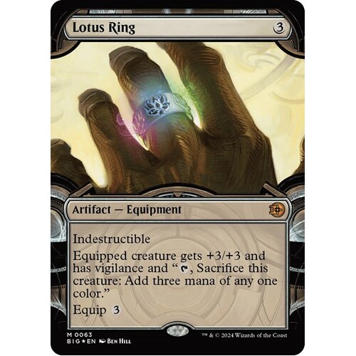 Lotus Ring (Showcase) (Raised Foil) FOIL - BIG