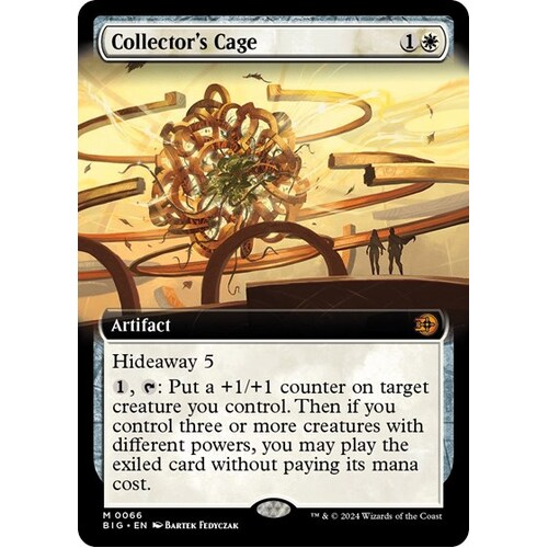 Collector's Cage (Extended Art) FOIL - BIG