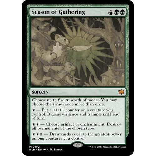 Season of Gathering - BLB
