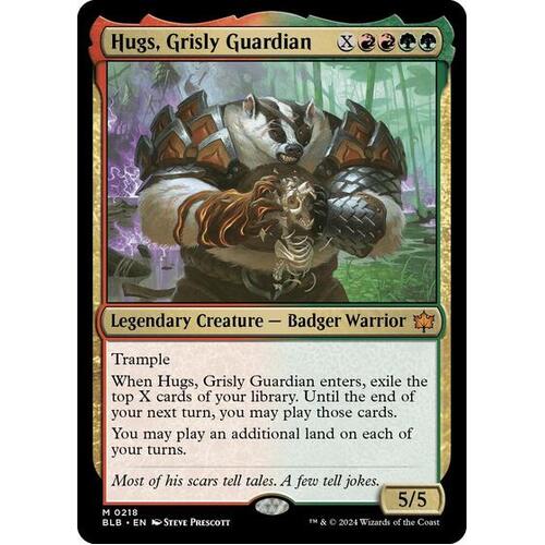 Hugs, Grisly Guardian - BLB