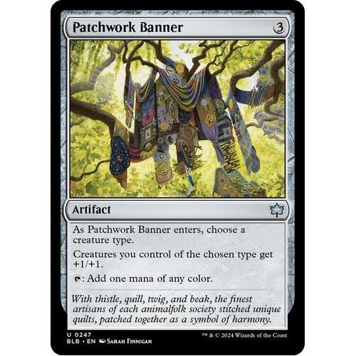 Patchwork Banner - BLB