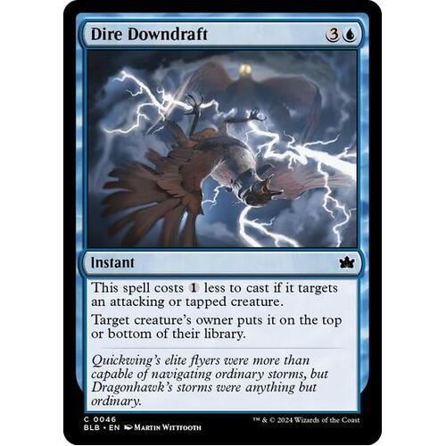 Dire Downdraft FOIL - BLB