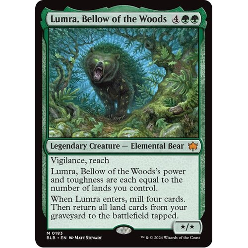 Lumra, Bellow of the Woods FOIL - BLB