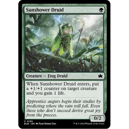 Sunshower Druid FOIL - BLB