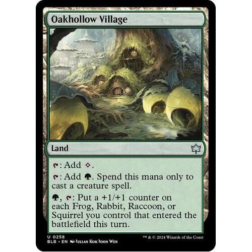 Oakhollow Village FOIL - BLB