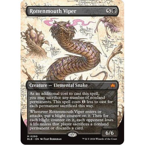 Rottenmouth Viper (Borderless) FOIL - BLB