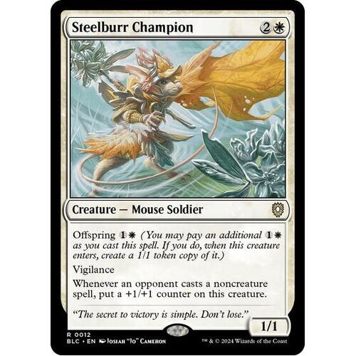 Steelburr Champion - BLC