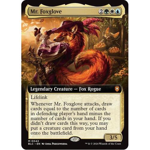 Mr. Foxglove (Extended Art) - BLC