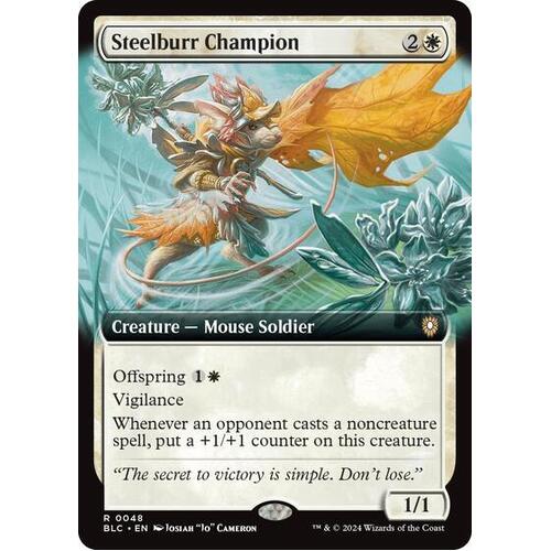 Steelburr Champion (Extended Art) - BLC