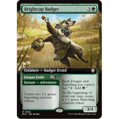 Brightcap Badger (Extended Art) - BLC