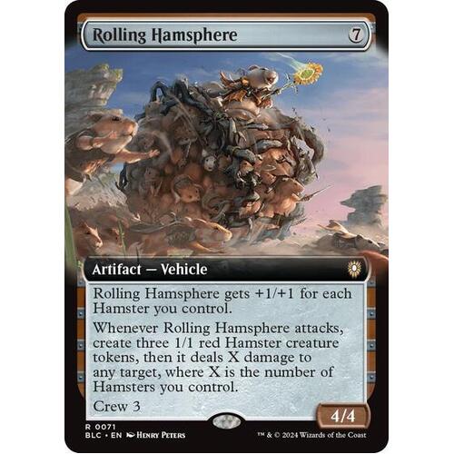 Rolling Hamsphere (Extended Art) - BLC