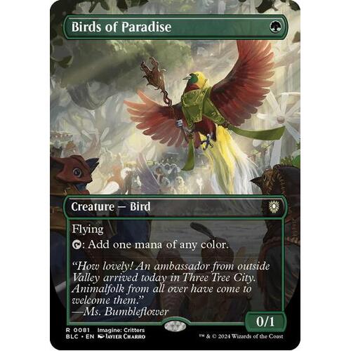 Birds of Paradise (Borderless) - BLC