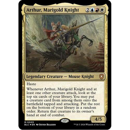 Arthur, Marigold Knight FOIL - BLC