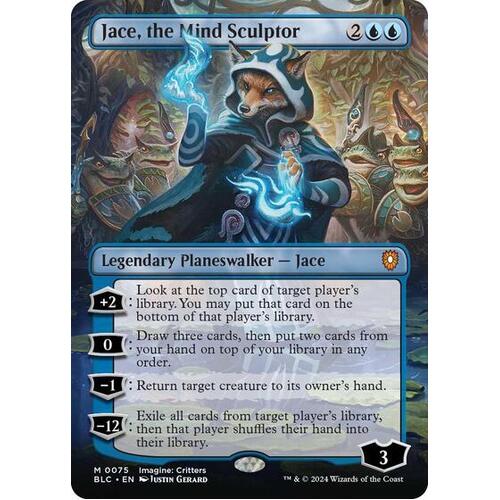 Jace, the Mind Sculptor (Borderless) FOIL - BLC