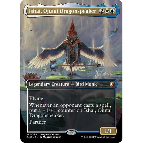 Ishai, Ojutai Dragonspeaker (Borderless) FOIL - BLC