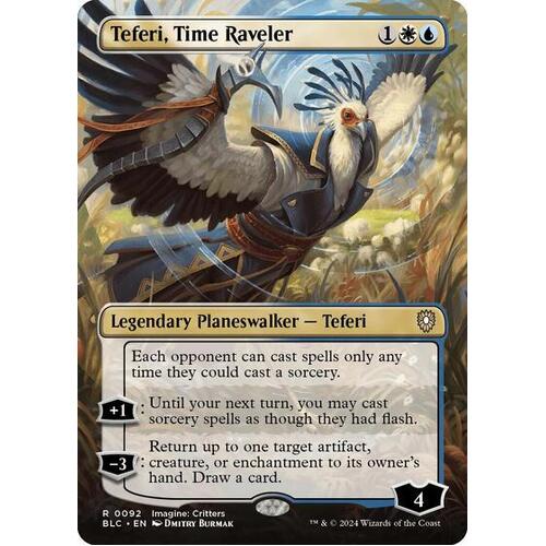 Teferi, Time Raveler (Borderless) FOIL - BLC