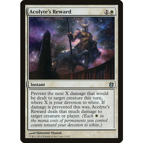Acolyte's Reward - BNG